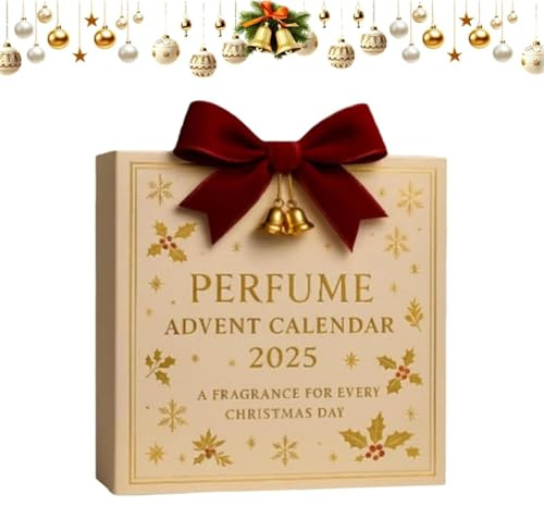 Parfüm Adventskalender 2025, 24 Tage Designer-Düfte für Frauen und Männer, Urlaubs-Countdown-Geschenkset, Urlaubs-Countdown-Kalender, Parfum Adventskalender, Parfüm in Reisegröße (1 Set)