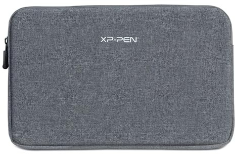 XPPen ACJ08 Sleeve Case for 8-Inch & Below Drawing Tablets, Travel Carrying Bag Compatible with Deco Fun S/Deco mini7 V2/Deco 640/Star G640/G430S, Lightweight Protective Pouch with Soft Lining