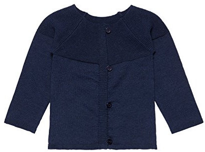Sense Organics Unisex Baby DALI GOTS-Zertifiziert Strickjacke, Blau (Navy Melange 200065), 86 (Herstellergröße: 12M)