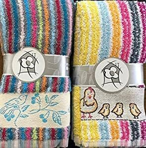 BABYCHISPITAS Pack DE 12 PAÑOS Cocina 100% Algodon Rizo Americano.