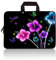 11 11.6 12 12.1 12.5 inch Laptop Carrying Bag Chromebook Case Notebook Ultrabook Bag Tablet Cover Neoprene Sleeve for Apple MacBook Air Samsung Google Acer HP DELL Lenovo Asus (Colorful Flowers)