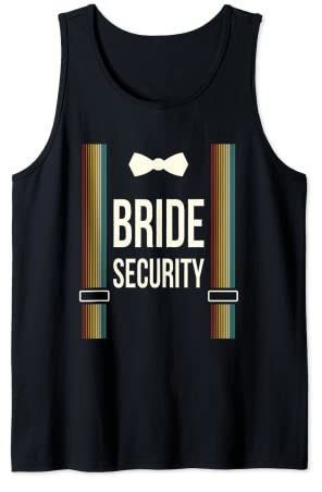 Bride Security Hochzeits-Entourage, kleiner Ring Tank Top