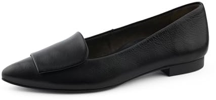 Paul Green Ballerina 3792-012, Glattleder, Schwarz, Damen EU 3/35,5