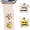 SUNOREEK Watch Band Charms for Apple Watch Band Charms for Women, Decorative Rings Loops Compatible with Apple Silicone Bands 49mm 45mm 44mm 42mm 41mm 40mm 38mm iWatch Series 9 8 7 6 5 4 3 2 1 SE,