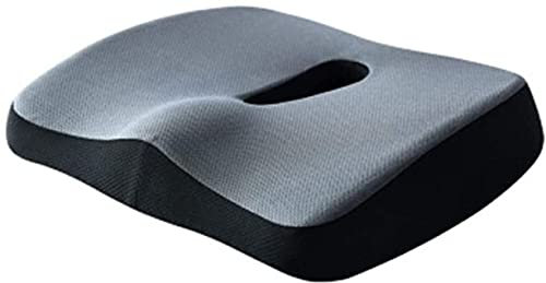 ONOTEC Sitzkissen - rutschfeste Memory-Foam-Coccyx-Kissen für Tailbeinschmerzen - Bürostuhl Autositzkissen - Ischias & Rückenschmerzlinderung