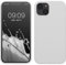 kwmobile Carcasa Compatible con Apple iPhone 13 Funda - Case TPU y Silicona antigolpes - Apto Carga inalámbrica - Blanco Mate
