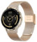 VELULYX Metallband für mit Garmin Venu 2S/Venu 3S/Vivomove 3S/Vivoactive 4S, 18mm Edelstahl armband für Fossil Damen Gen 6/Gen 5E/4/3