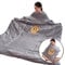 YXIAOO Wearable Blanket with Sleeves Adult, Portable TV Blanket with Arm, Sofa Full Body Throw Blanket, Winter Gift for Women and Men - Smile