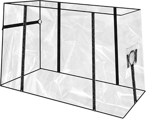 Bollerwagen Regenschutz, Transparent Regenverdeck mit Reißverschluss, Regenverdeck Universal Passend Für Handwagen, Regenverdeck Bollerwagen für Handwagen Faltbare Strand RegenschutzhüLle Verdeck
