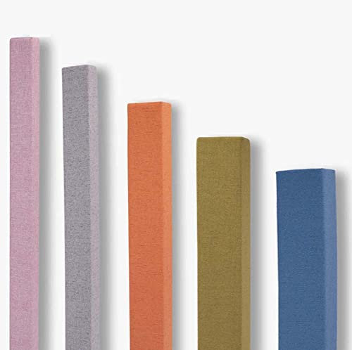 Memory Foam Bed Bridge Gap Filler Soft Mattress Topper King/Queen Size Headboard Pillow Cushion for Wall/Bed Extender High Density Mattress Support
