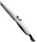 Healeved 1 Pc peigne à barbe électrique lisseur portable hair straightener lisseur sechant peigne de coiffure électrique lisseur de barbe peigne à barbe droit portable blanche