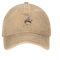 UIOPPIOS Bad Bunny Neues Album Nadie Sabe Baseballkappe Retro Distressed Denim Washed Sun Cap für Männer Frauen Outdoor-Aktivitäten Caps Hut