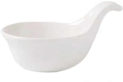 Japanese Gravy Boat Ceramic Saucer White Ceramic Dish with Large Pour and Fewer Drips Classic Gravy Boat