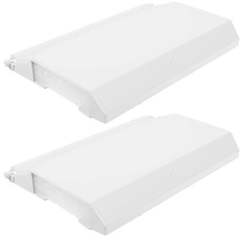 INOOMP 2 Pièces Volet Skimmer Piscine 19.50X13.50X2.20Cm Remplacement Clapet Porte D'Écumoire Facile À Installer Accessoires pour Skimmer De Piscine