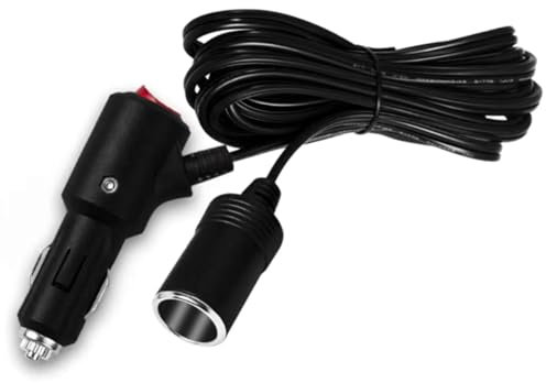 Zqxnt Car Extension Cord For Car Chargers Fans And More Cable Car Accessorise Wide Applications Automotive Power Cord