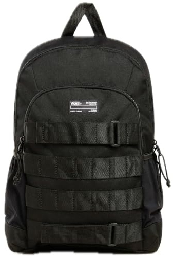 Vans Zaino porta skate OFF THE WALL skateboard scuola laptop 2026 doppio scomparto con cerniere