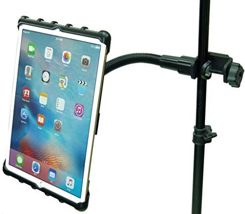 BuyBits Heavy Duty Music/Mic Stand Tablet Holder for iPad PRO 12.9 (2018)