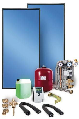 Solaranlage Flachkollektor Paket Solar SX 2.0 4,04 m² Solarthermie Solar Warmwasser