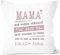 SpecialMe® Kissen-Bezug personalisiertes Geschenk Spruch Papa/Mama wir Habe versucht Finden anpassbare Namen Dekokissen Mama - 2+ Namen weiß 40cm x 40cm
