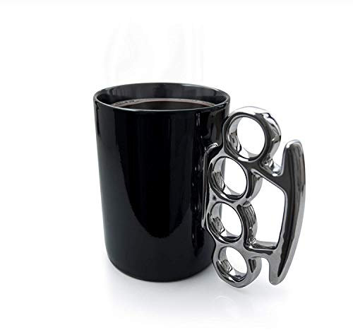 Mags 10886 Schlagring Coffee Mug, Ceramic, Schwarz