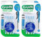 GUM Trav-ler Interdentalbürsten blau 1.6 mm, 12 Stück, Zwischenraum Zahnbürsten mit Anti-Rutsch-Griff