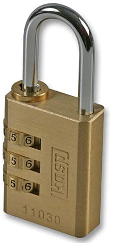 Candado de latón combinado de 30 mm | Candado de seguridad | 1 unidad – K11030D