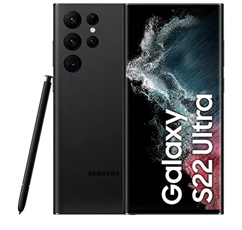 Samsung Galaxy S22 Ultra 5G Double SIM 128 Go 8 Go RAM SM-S908B DS Noir Fantôme