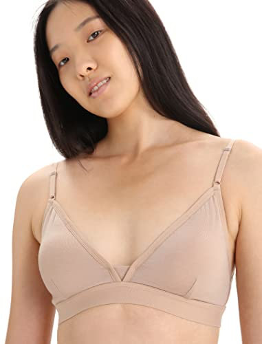 Icebreaker Merino Sirene, kabellose BHs für Damen, Praline, X-Large