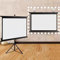 XFAK Pantalla De Proyección con Trípode, 60 1,5 Metros Pantalla para Proyector para Exteriores, Cortina del Proyector Portátil para Cine En Casa, Fácil De Transportar (Size : 60inch-4:3)