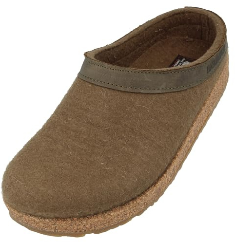 HAFLINGER Grizzly Torben Filzclog aus reinem Wollfilz Erde, Gr. 40