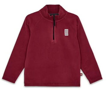 Kabooki Lego LWSINCLAIR 702 Lego Fleece Pullover Für Kinder | Größe: 122 | Farbe: Dunkelrot