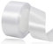Weiss Satinband 40mm, 22Meters Schleifenband Weiss Geschenkband Dekoband Stoffband für Geschenk, Basteln, Nähprojekte, Haarschleifen, Brautstrauß, Hochzeits Dekoration