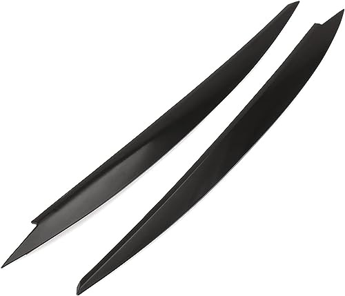PAREKS Headlight Eyebrows for VW Golf 7 MK7/GTI R 2013-2018,Front Headlight Eyelid Trim Cover Car Styling