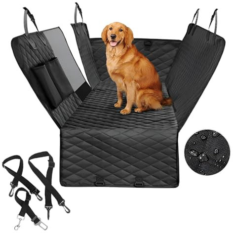 Focus-Sanitar Hundedecke Auto Rückbank Hund Auto Hundedecke Rücksitz Rückbank Autodecke Hund Rücksitz Autoschondecke Rücksitzschoner Hund Rückbankschoner Autoschutzdecke Rücksitz