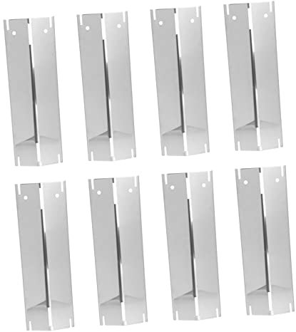 OFFSCH 8 Stücke Grill-wärmeplatten Hitzebeständig Und Langlebig Für Gasgrill Zubehör Einfache Installation