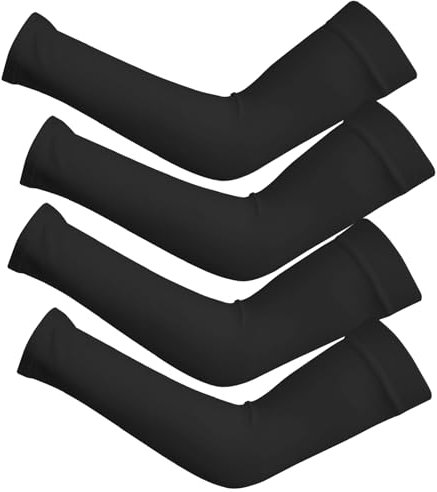 Manguitos Voleibol,Manguitos Running,Manguitos Ciclismo,Mangas Para Brazos,Manguitos Running Hombre,Gaming Sleeve,Mangas Para Brazos Protección Sol,Arm Sleeves,Accesorios Running Hombre,2negro