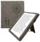 kwmobile Schutzhülle kompatibel mit Amazon Kindle Scribe (2022/2024) Flip Hülle - Cover mit Handschlaufe - Pusteblume Love Grau
