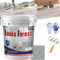 Louis Forest Epoxy Floor Paint, High-Gloss Marble Effect Epoxy Floor Coating (1KG-Dark Gray)
