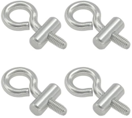 Abrazaderas de tubería de acero inoxidable para sistemas Keder de toldos en autocaravanas, equipos de refugio al aire libre, tapones de rieles de tubería con mosquetón