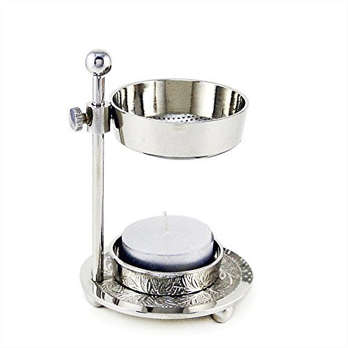 NKlaus porta incenso con tea light ottone fatto a mano regalo 2913