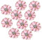 Sharplace 10 pcs Kinderknöpfe Scrapbooking, Rosa, one Size