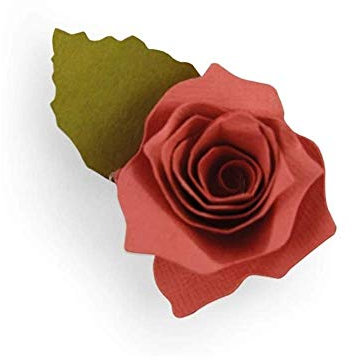 Sizzix Bigz Stanzschablone-3D-Rose von Samantha Barnett, Stahl/Holz/Plastik, Multicolour, 17.3 x 14 x 1.9 cm