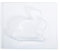 Rayher 36106000 Gießform Hase, Beton Gießform, ideal zum Ausgießen mit Kreativ-Beton, Raysin-Gießpulver, Wachs oder Seife, Osterdekoration, 15x13x3cm