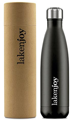 Termo Acero LakenJoy 0,5 L. Negro