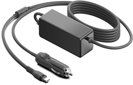 HKY 100W USB C 12-24V KFZ 2,6m USB Typ-c 100W PD Schnell-Ladegerät für AI Laptop Dell Pro 14 13 16 Plus 2-in-1 / Dell Pro Rugged 14 13 Premium PA14250 PB16250 PA13250 Business Notebook AI PC Computer
