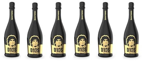 SANTERO 958 EXTRA DRY D10S COLLEZIONE DEDICATA A DIEGO LIMITED EDITION 6 BOTTIGLIE MISTE DA 75 CL