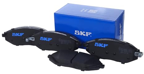 SKF Scheibenbremse Bremsbelag VKBP 80305 A - 4er Set - Position Vorderachse Höhe 77 mm Länge 154 mm Breite 83 mm Dicke 18 mm - OE Qualität | Kompatibel mit: CHEVROLET SPARK