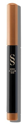 Sensilis Jumbo 3-in-1 Eyeliner und Lidschatten, hohe Deckkraft und lange Lebensdauer, wasserdicht, cremig, nicht übertragbar, bis zu 12 Stunden Brenndauer, mit Spitzer, Gold - 1,4 g