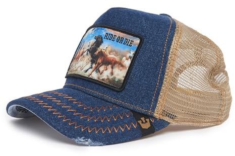 Goorin Bros. Unisex Western-Themed Rodeo Collection verstellbare Trucker-Mütze, Modellnummer: 21d302d13 (Ride Or Die), Einheitsgr??e