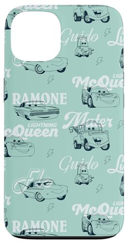 iPhone 13 Disney and Pixar’s Cars Lightning McQueen & Friends Pattern Case